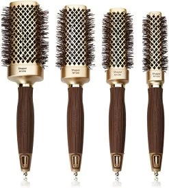 Olivia Garden Brosse Nano Thermic Cemaric Ion Square Shaper Collection