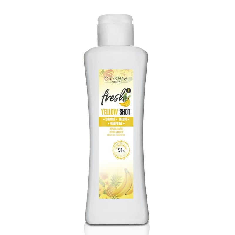 SALERM - Biokera Fresh Shampoing Yellow Shot 1 SALERM - Biokera Fresh Shampoing Yellow Shot