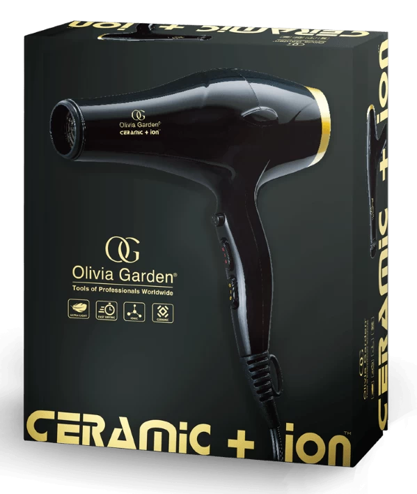 Séchoir à Cheveux Ceramic + Ion - Olivia Garden 1 Séchoir à Cheveux Ceramic + Ion - Olivia Garden