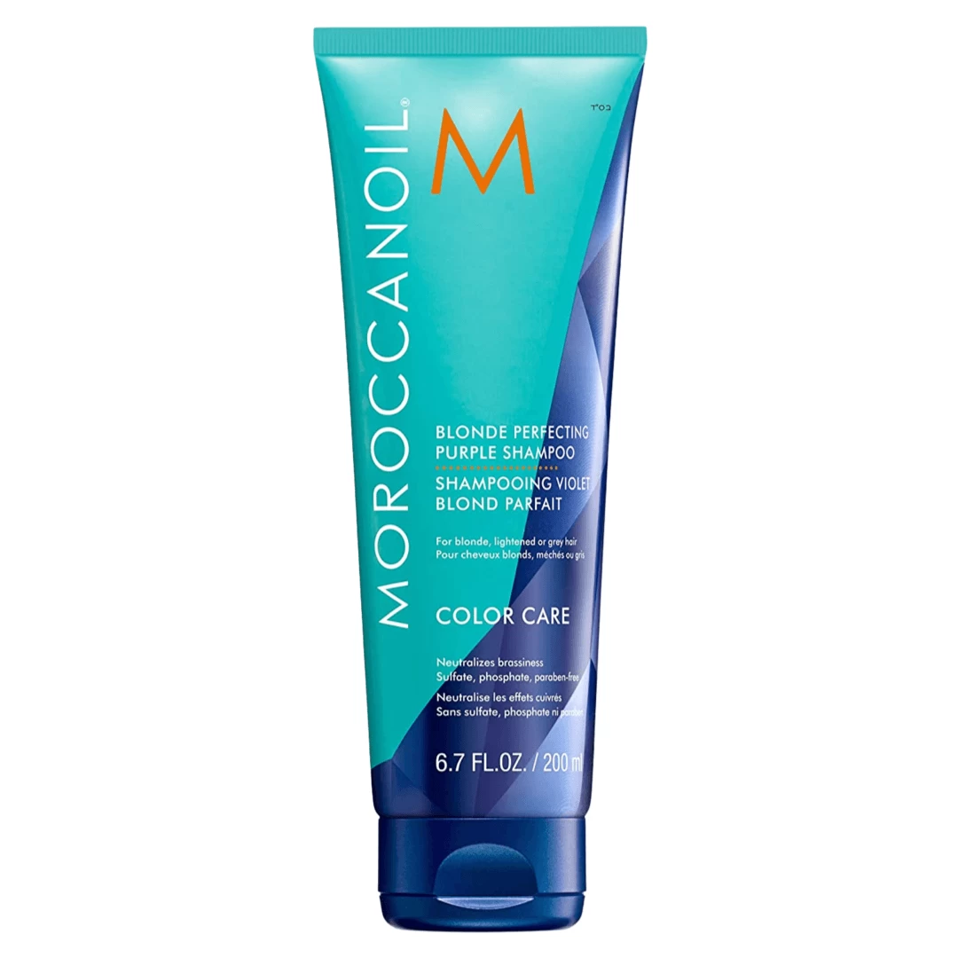 Shampooing Violet Blond Parfait - Moroccanoil 2 Shampooing Violet Blond Parfait - Moroccanoil – Image 2