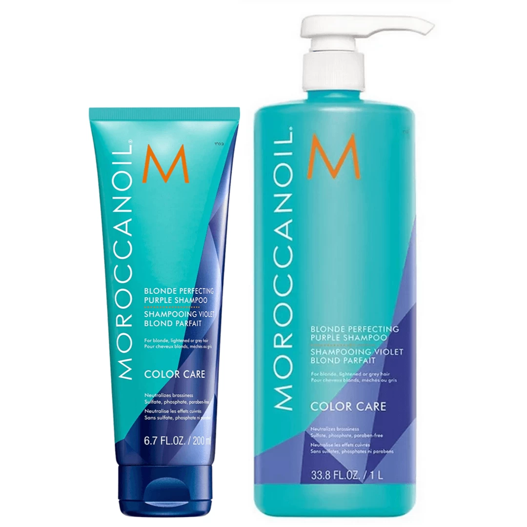 Shampooing Violet Blond Parfait - Moroccanoil 1 Shampooing Violet Blond Parfait - Moroccanoil